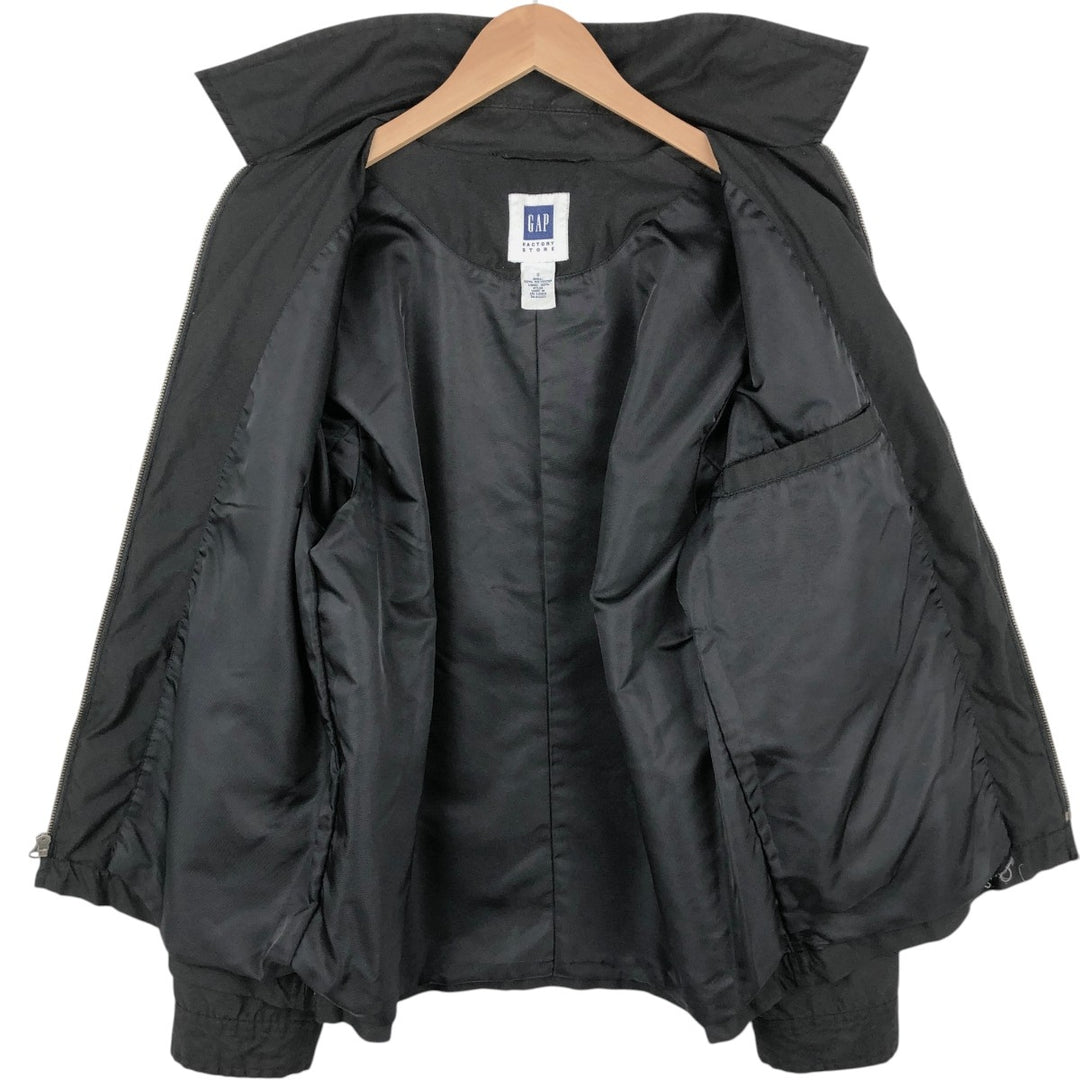 90s-00'S GAP FACTORY STORE Swing Top Sport Jacket, Men's Size S (approx.) polyester black type Vintage Second Hand