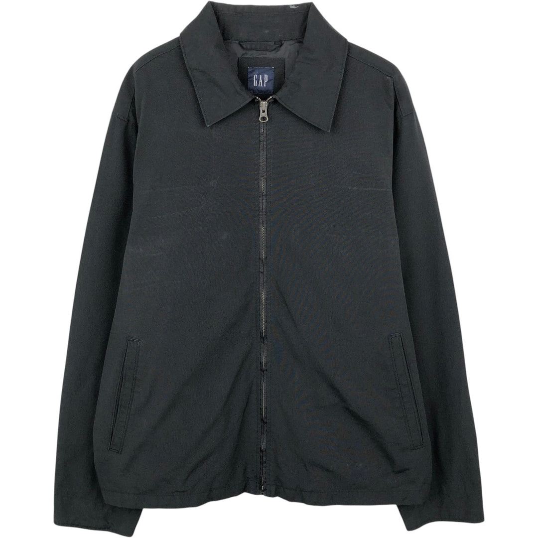 2000'S GAP Swing Top Sports Jacket, Men's Size L Nylon black type Vintage Second Hand