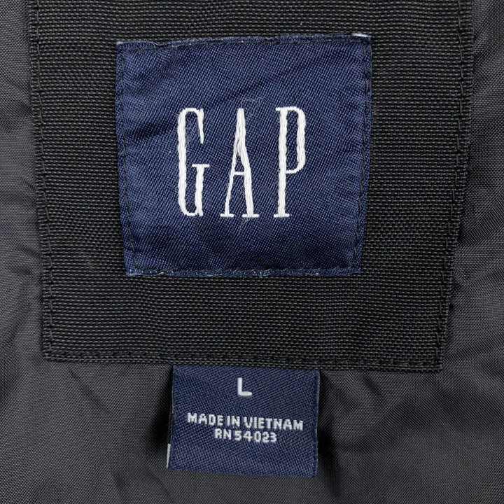 2000'S GAP Swing Top Sports Jacket, Men's Size L Nylon black type Vintage Second Hand