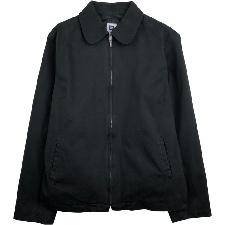 90s-00'S GAP FACTORY STORE Swing Top Sports Jacket, Men's Size L cotton black type Vintage Second Hand