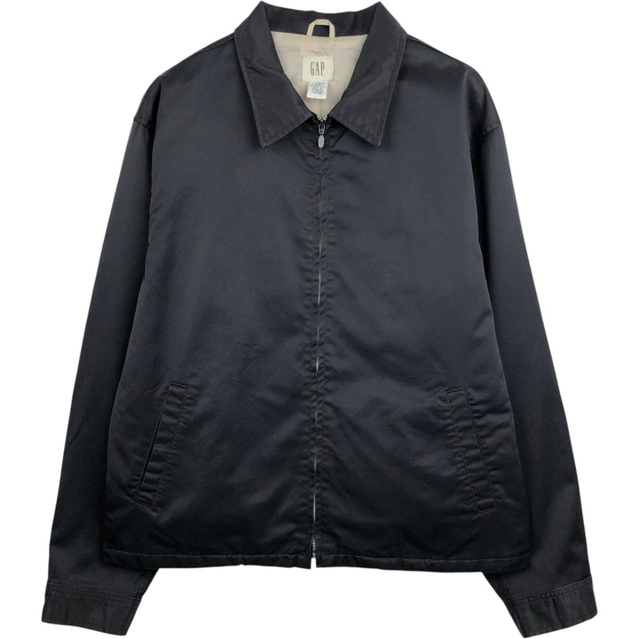 90'S GAP Old Gap Swing Top Sport Jacket, Men's XL equivalent, Vintage cotton black type Vintage Second Hand