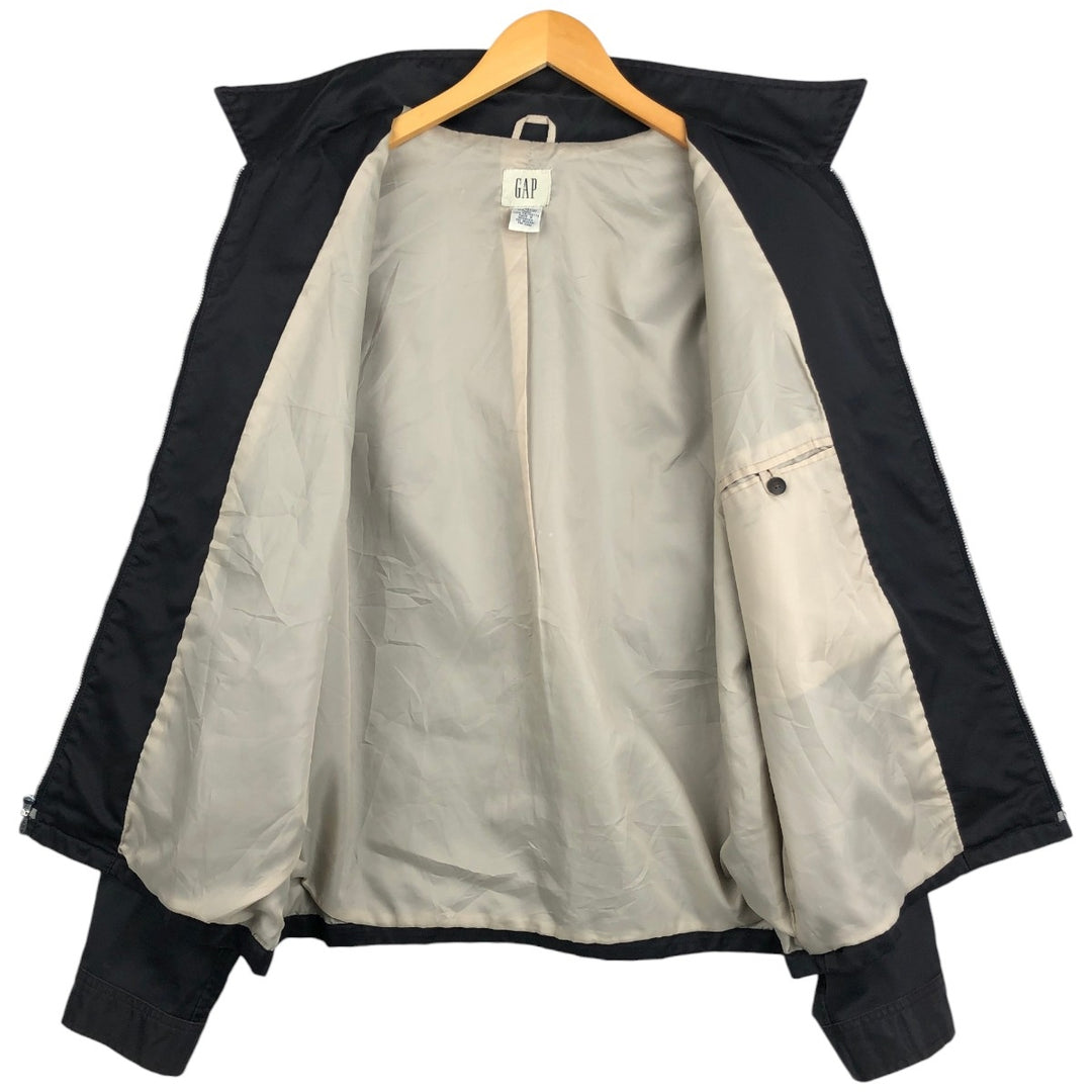 90'S GAP Old Gap Swing Top Sport Jacket, Men's XL equivalent, Vintage cotton black type Vintage Second Hand