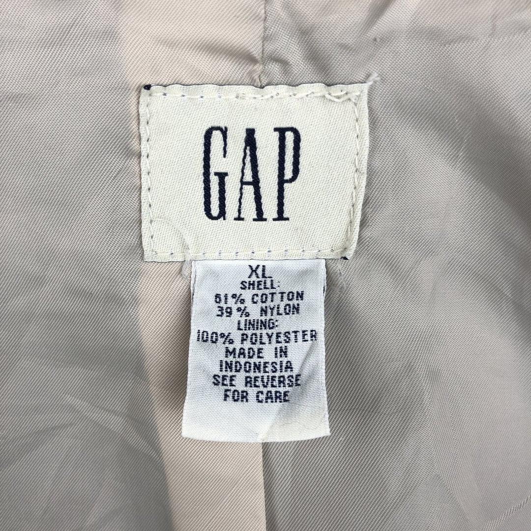 90'S GAP Old Gap Swing Top Sport Jacket, Men's XL equivalent, Vintage cotton black type Vintage Second Hand