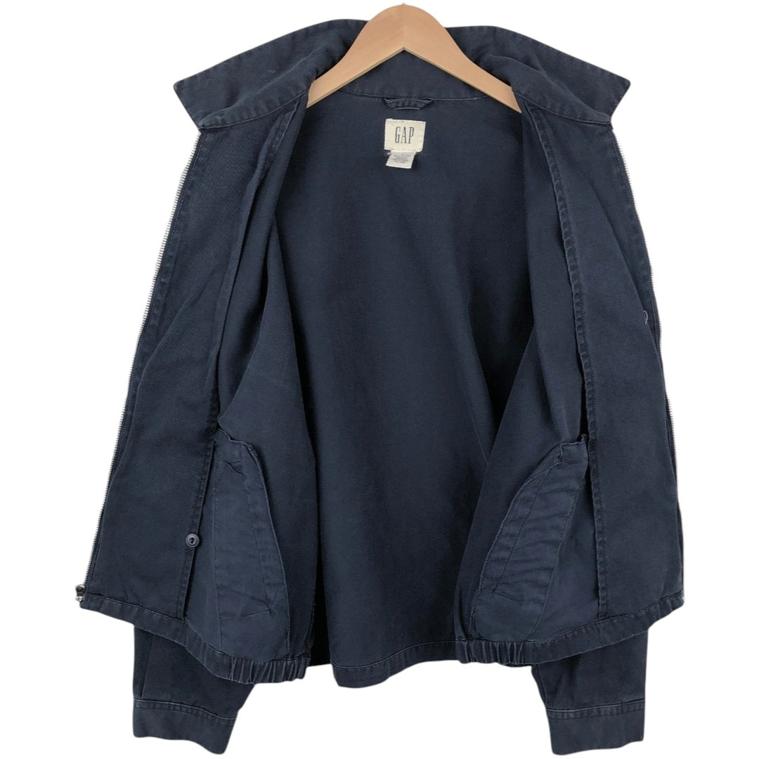 90'S GAP Old Gap Swing Top Sports Jacket, Men's Size L, Vintage cotton navy blue type Vintage Second Hand