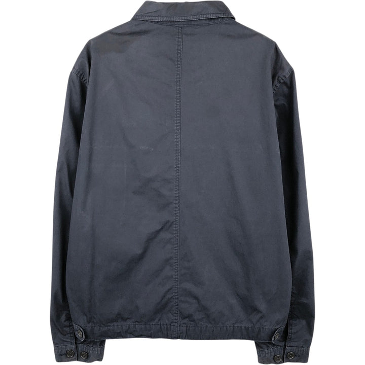 Lacoste Swing Top Sport Jacket, Men's Size L (approx.) cotton black type Vintage Second Hand