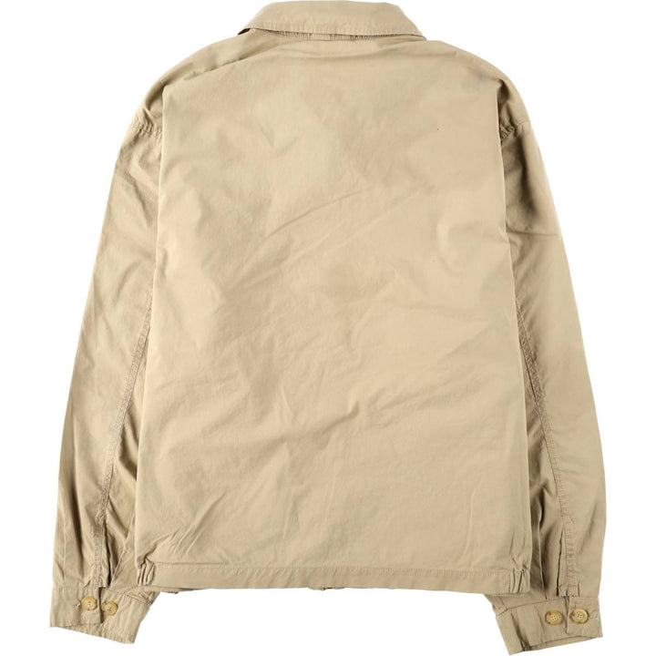 Lacoste Swing Top Sport Jacket, Men's Size XL cotton Beige type Vintage Second Hand