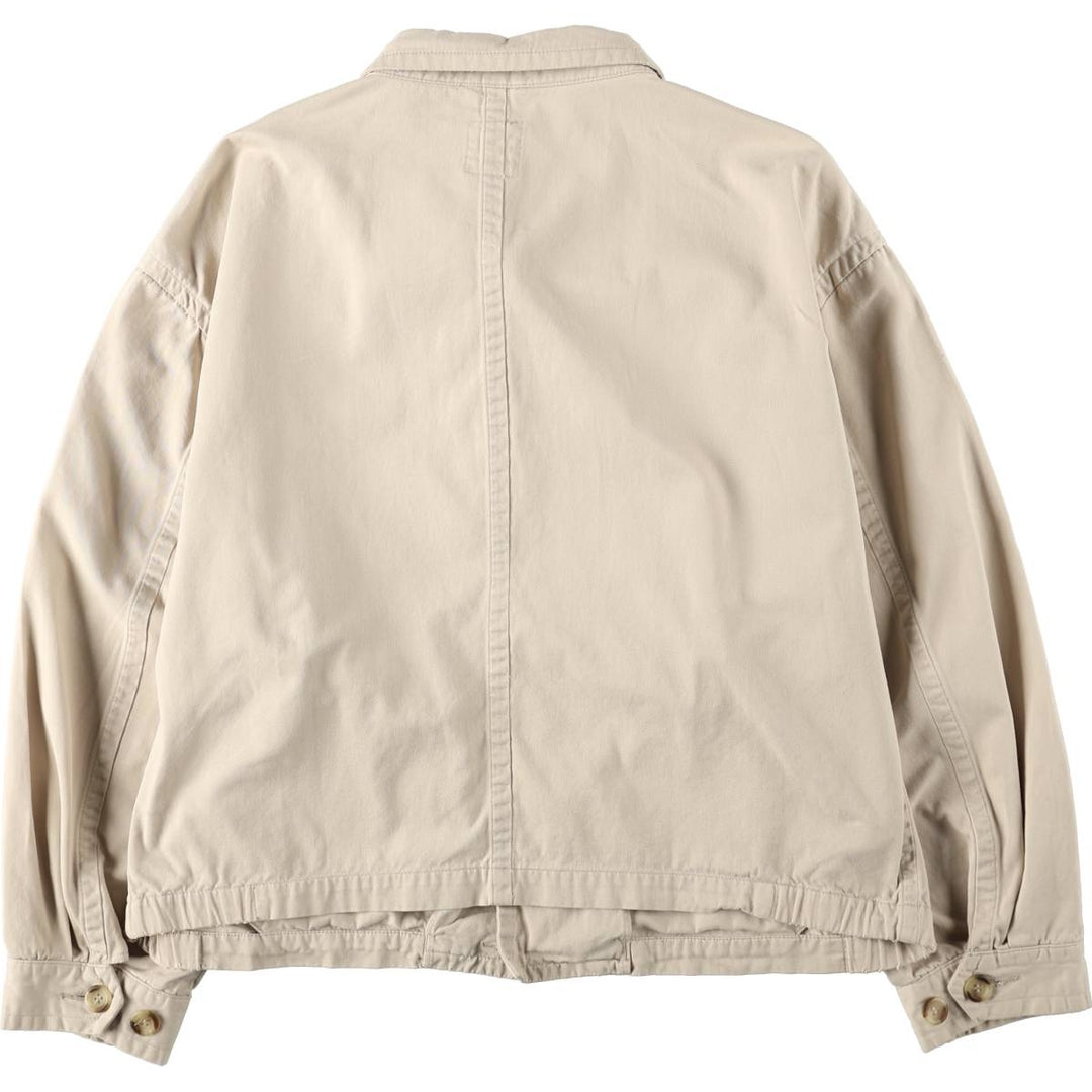 90'S GAP Old Gap Swing Top Sport Jacket, Men's XL equivalent. cotton Beige type Vintage Second Hand