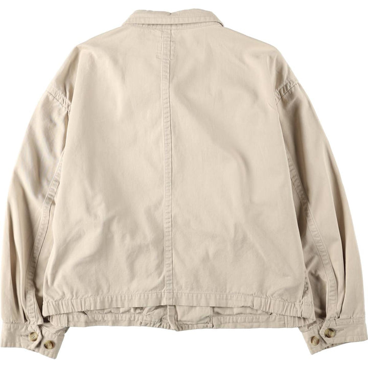 90'S GAP Old Gap Swing Top Sport Jacket, Men's XL equivalent. cotton Beige type Vintage Second Hand