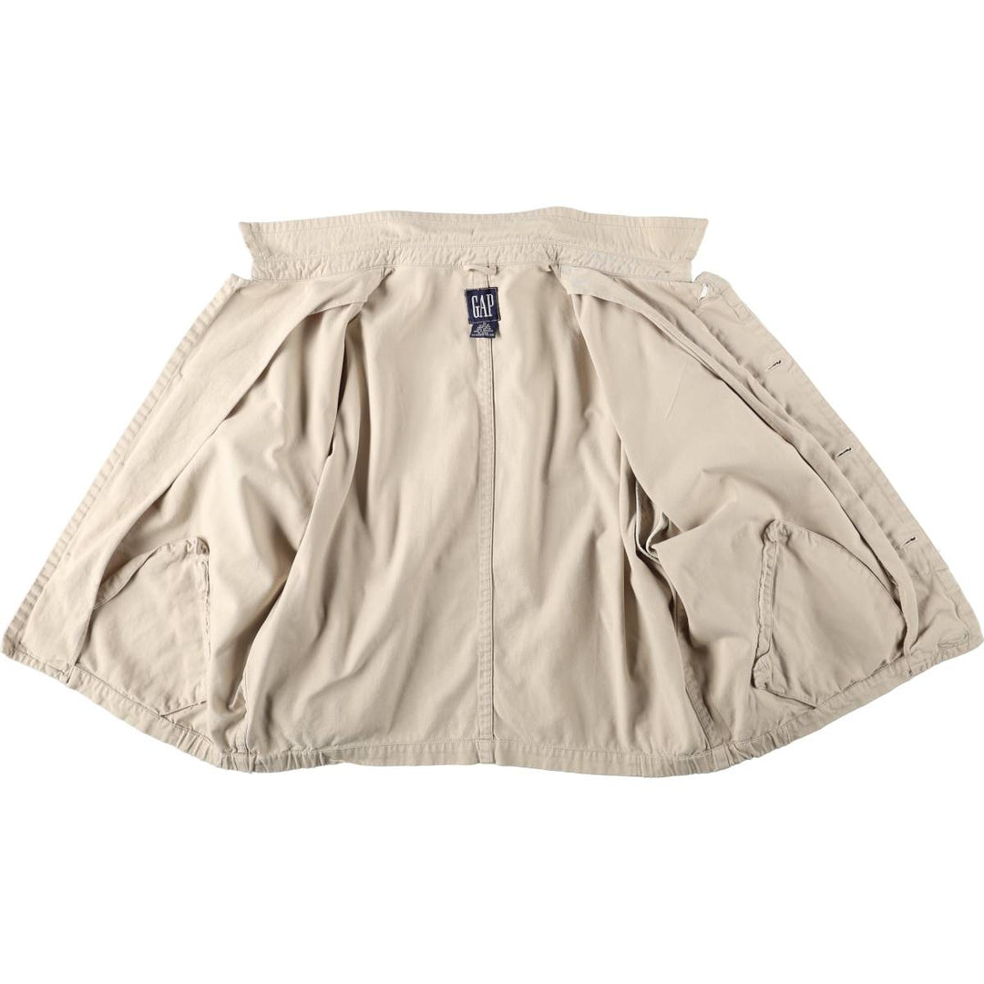 90'S GAP Old Gap Swing Top Sport Jacket, Men's XL equivalent. cotton Beige type Vintage Second Hand