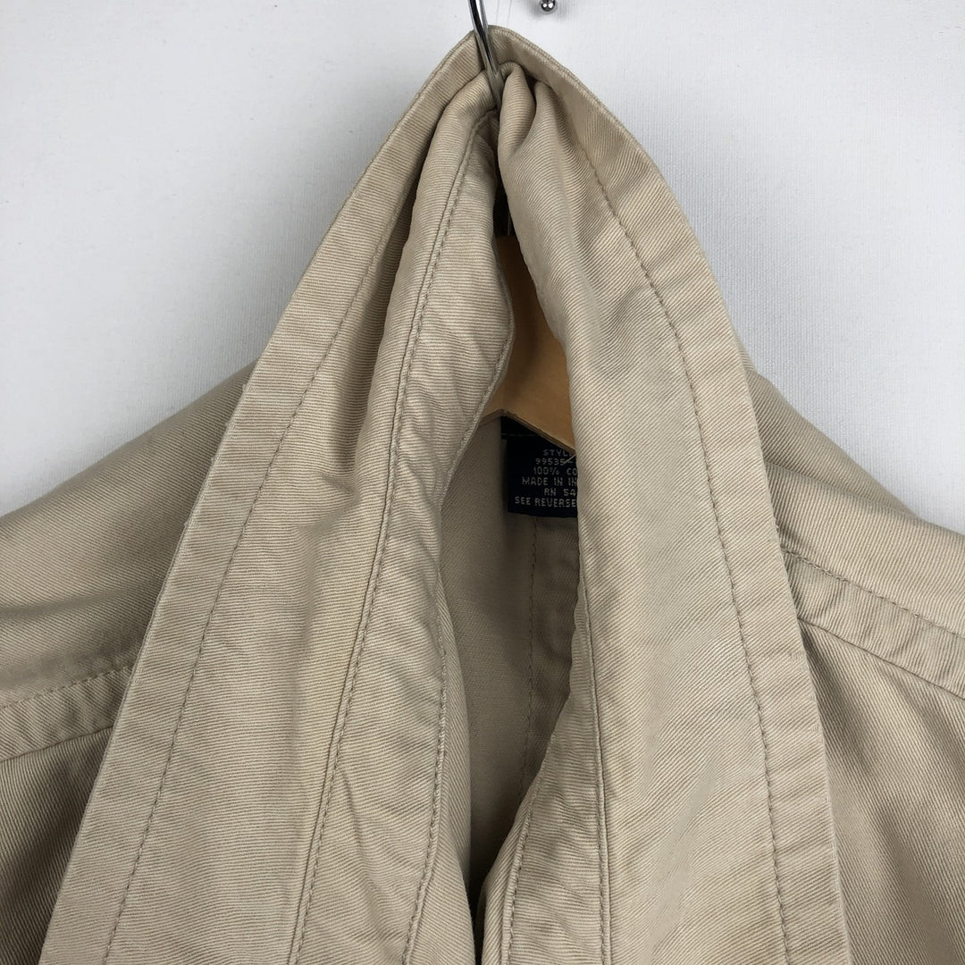 90'S GAP Old Gap Swing Top Sport Jacket, Men's XL equivalent. cotton Beige type Vintage Second Hand