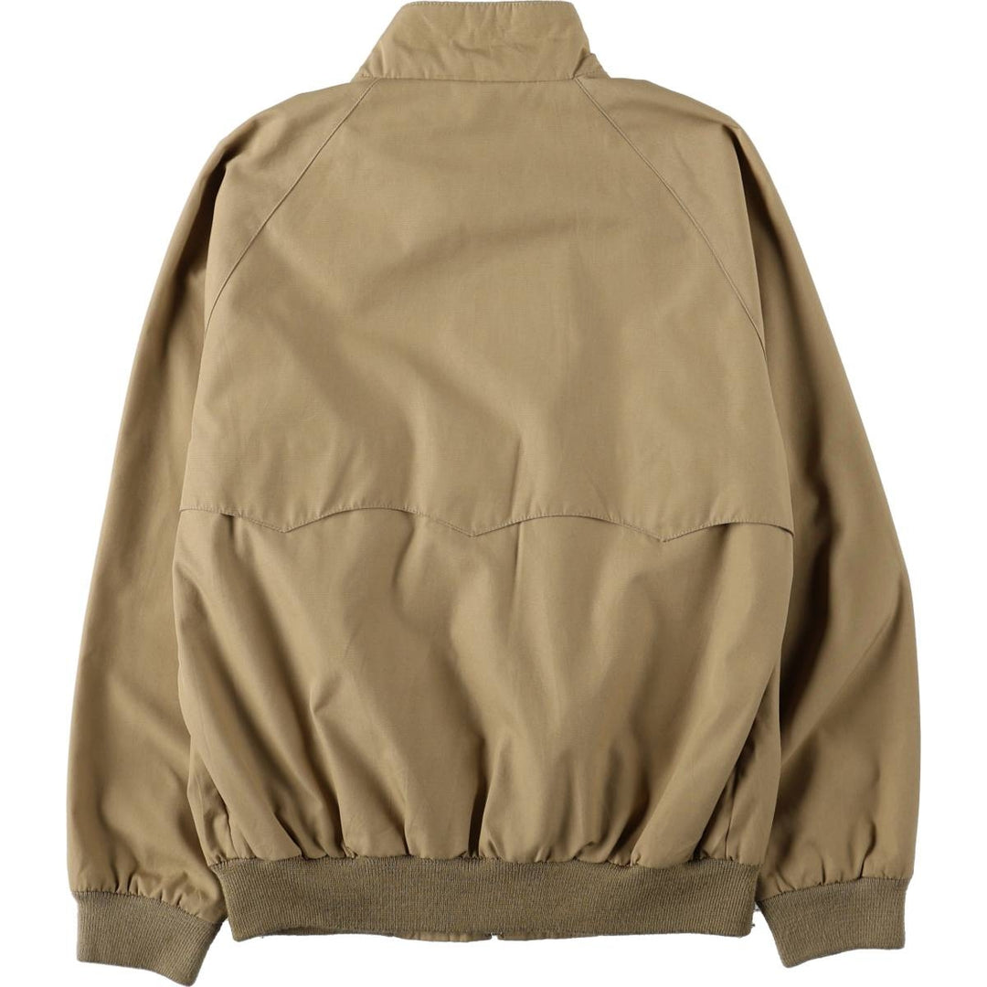 80s-90'S Lands' End Harrington Jacket Swing Top, Men's Size M (approx.), Vintage polyester Beige type Vintage Second Hand