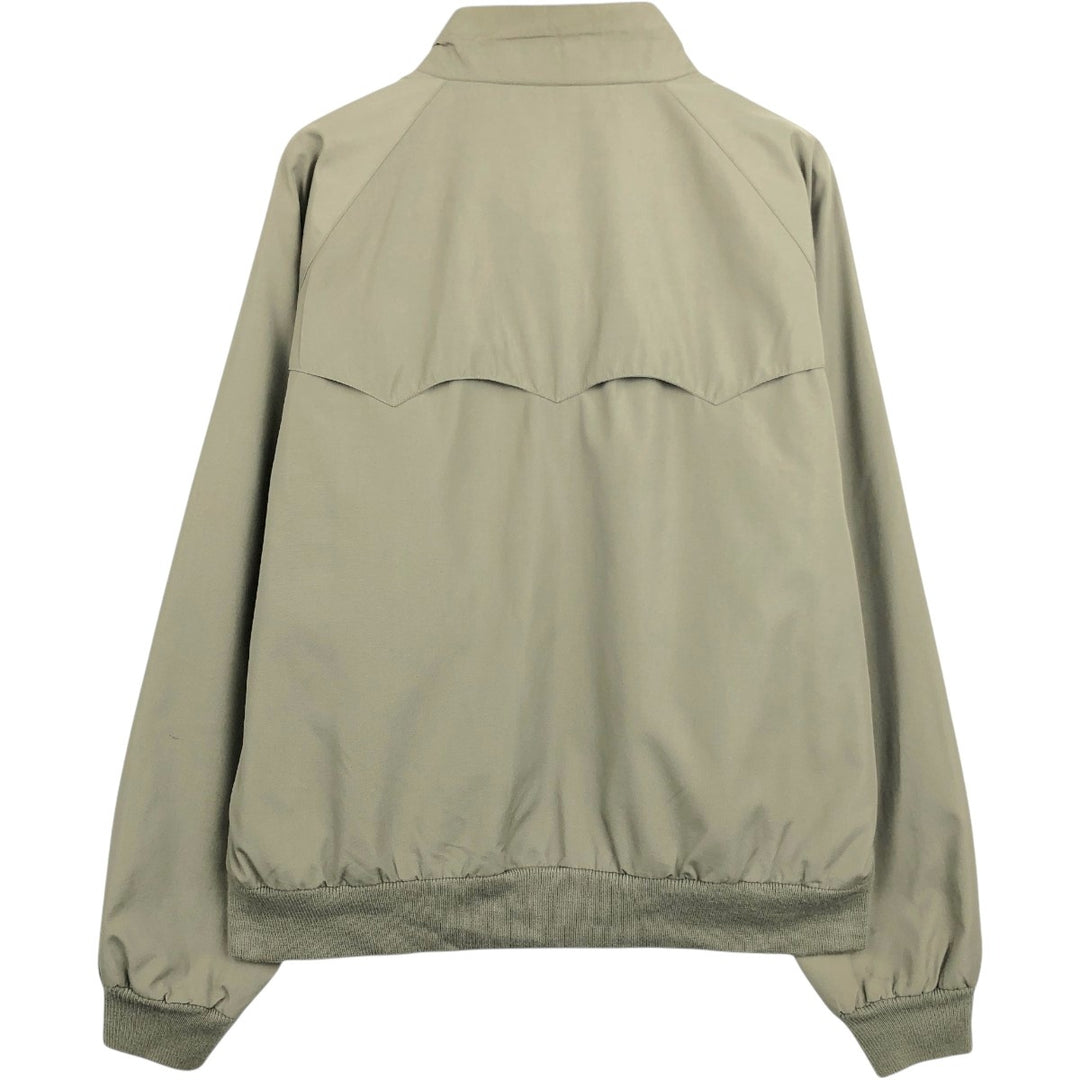 80s-90'S Lands' End Harrington Jacket Swing Top Men's XL (approx.) Vintage polyester Khaki type Vintage Second Hand