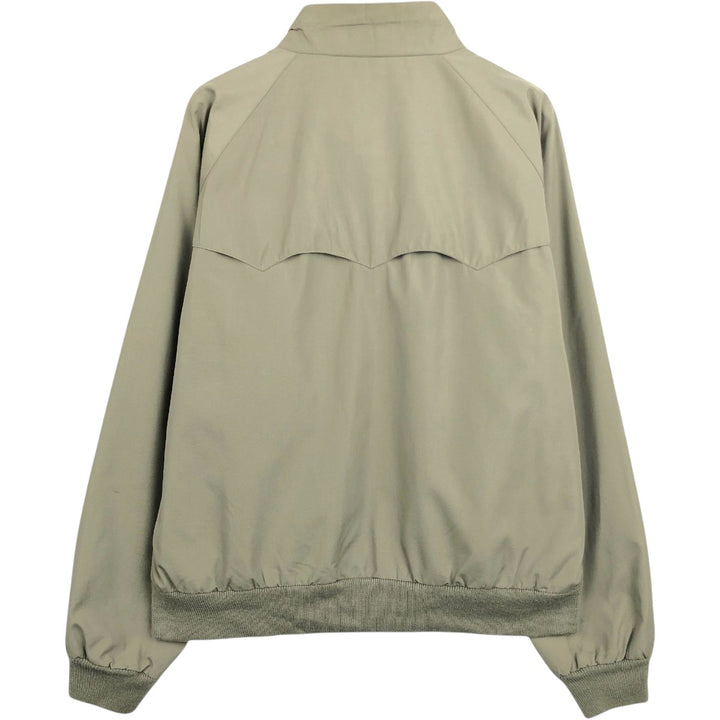 80s-90'S Lands' End Harrington Jacket Swing Top Men's XL (approx.) Vintage polyester Khaki type Vintage Second Hand