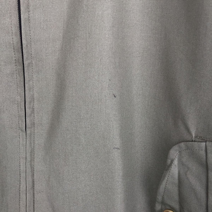 80s-90'S Lands' End Harrington Jacket Swing Top Men's XL (approx.) Vintage polyester Khaki type Vintage Second Hand