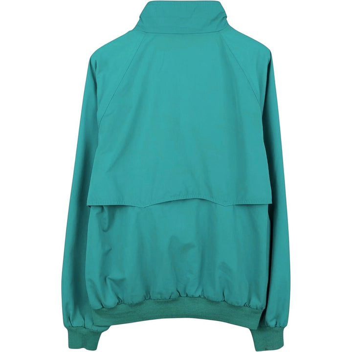 80s-90'S Eddie Bauer Harrington Jacket, Swing Top, Black Tag, Men's XL (approx.), Vintage polyester Emerald green Vintage Second Hand