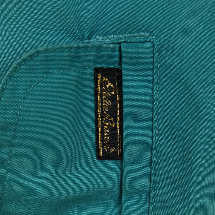 80s-90'S Eddie Bauer Harrington Jacket, Swing Top, Black Tag, Men's XL (approx.), Vintage polyester Emerald green Vintage Second Hand