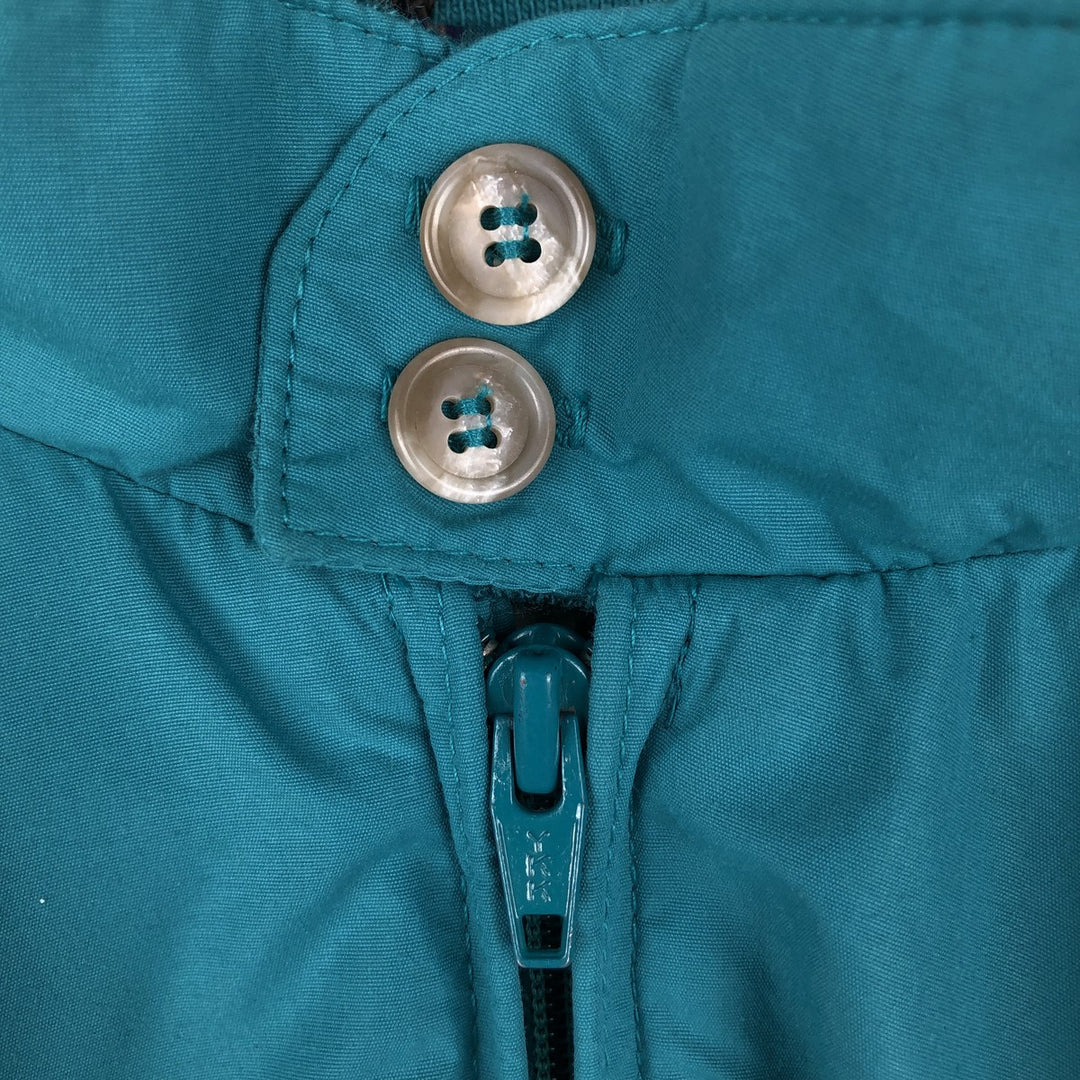 70s~80'S LLBean Harrington Jacket Swing Top Made in USA Men's L Size Vintage Nylon Emerald green Vintage Second Hand