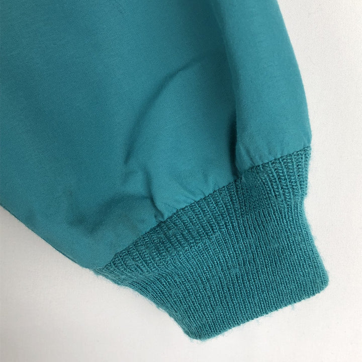 70s~80'S LLBean Harrington Jacket Swing Top Made in USA Men's L Size Vintage Nylon Emerald green Vintage Second Hand