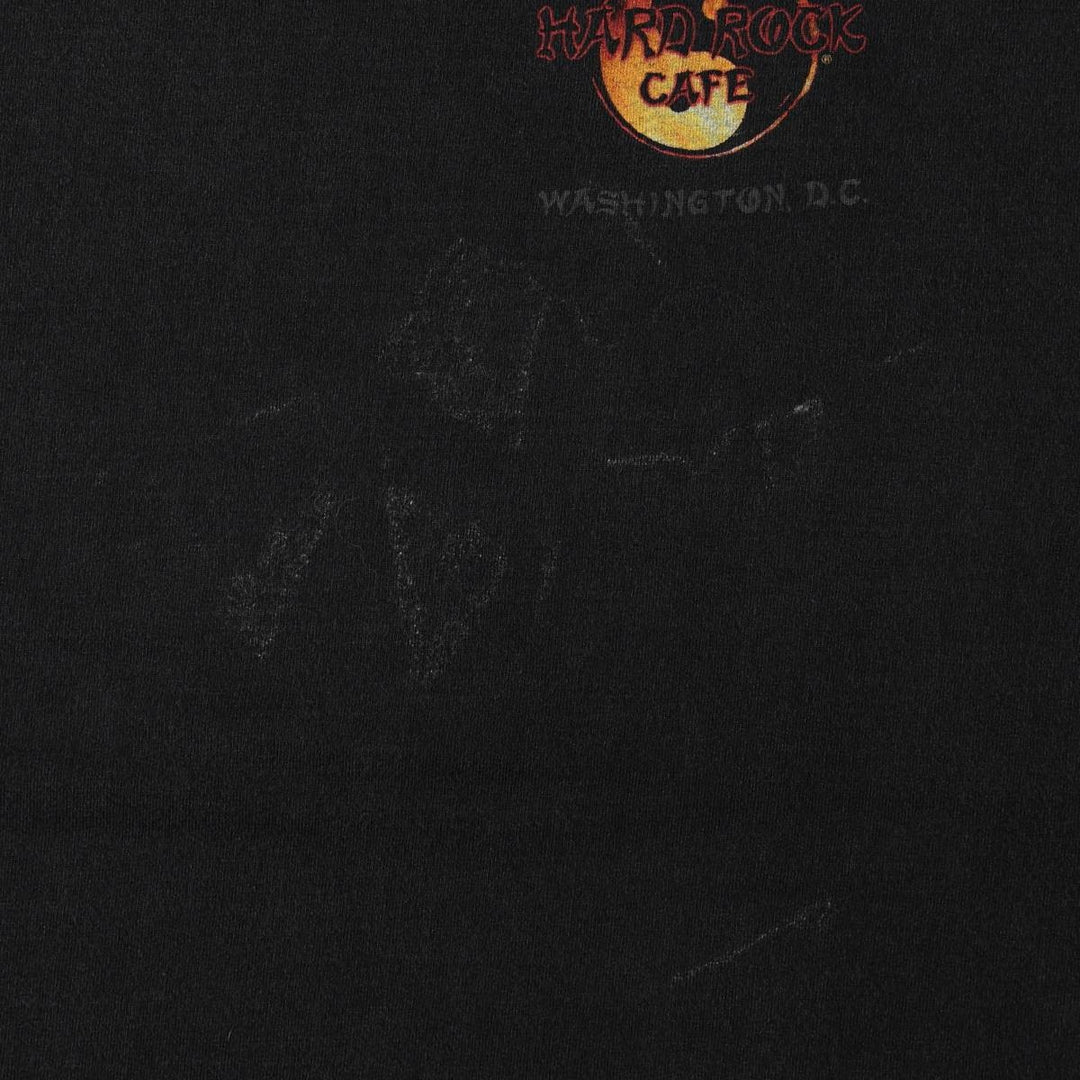 HARD ROCK CAFE Dragon Pattern Fire Pattern Advertising T-Shirt (Men's XL equivalent) cotton black type Vintage Second Hand