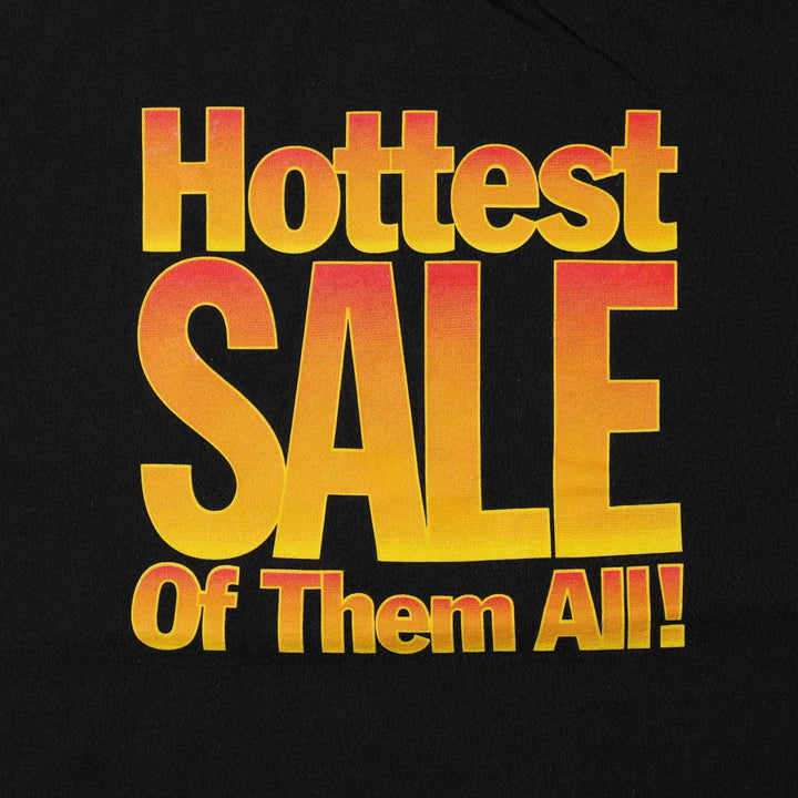 DELTA JCPenney Advertising T-Shirt, Men's Size L (approx.) cotton black type Vintage Second Hand