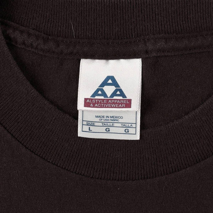 2000'S ALSTYLE CORONA EXTRA Advertising T-shirt, Men's Size L (approx.) cotton brown type Vintage Second Hand