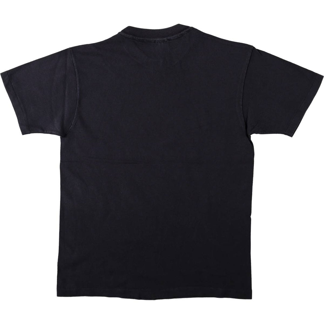 90'S HARD ROCK CAFE Hard Rock Cafe Advertising T-shirt Made in USA Men's L Vintage cotton navy blue type Vintage Second Hand