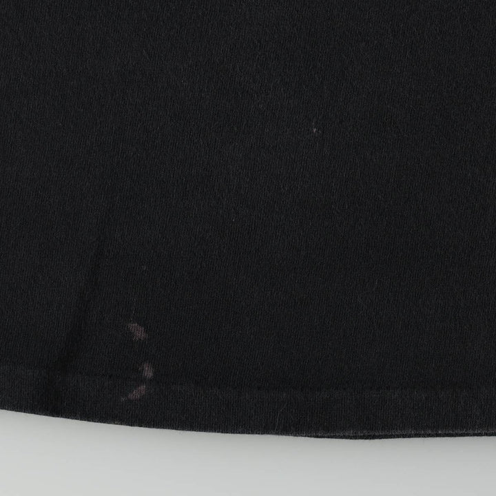 90'S PLANET HOLLYWOOD Advertising T-shirt, Made in USA, Men's L size, Vintage cotton black type Vintage Second Hand