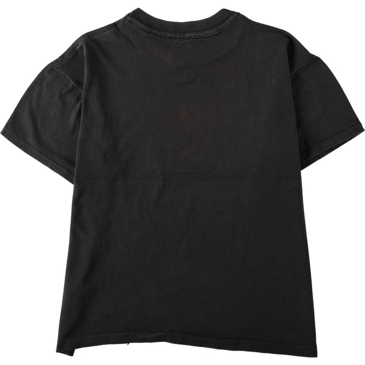 90'S Hard Rock Cafe Advertising T-Shirt, Made in USA, Men's Size L (approx.), Short Sleeve, Vintage, Single Stitch cotton black type Vintage Second Hand