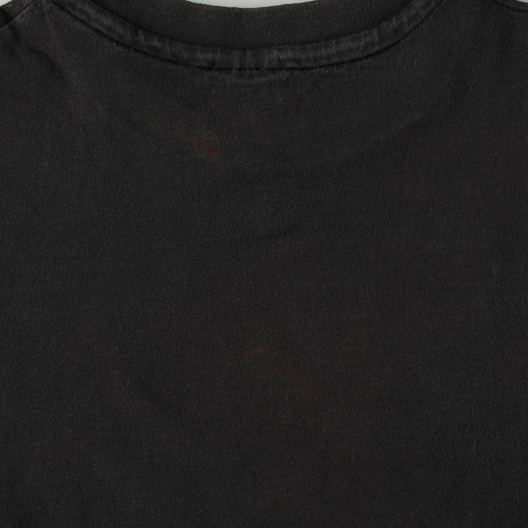 90'S Hard Rock Cafe Advertising T-Shirt, Made in USA, Men's Size L (approx.), Short Sleeve, Vintage, Single Stitch cotton black type Vintage Second Hand