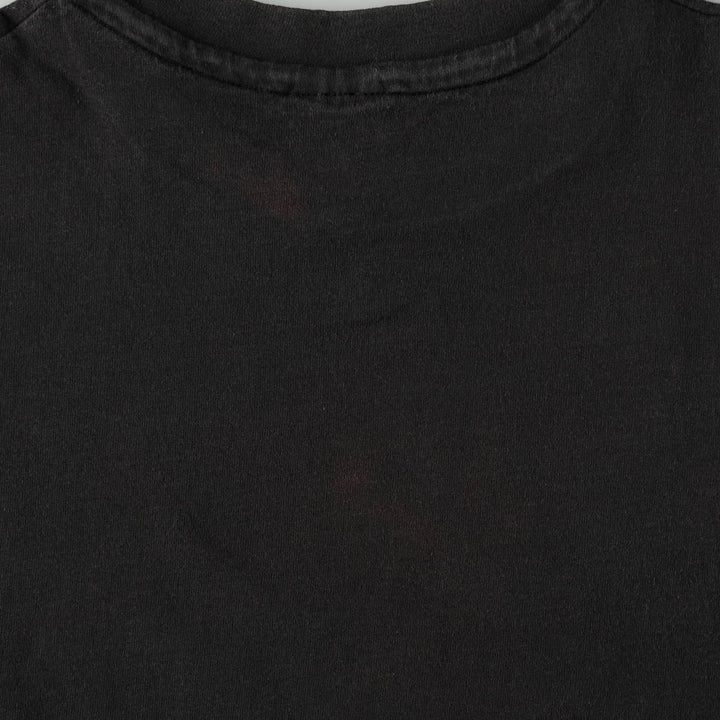 90'S Hard Rock Cafe Advertising T-Shirt, Made in USA, Men's Size L (approx.), Short Sleeve, Vintage, Single Stitch cotton black type Vintage Second Hand