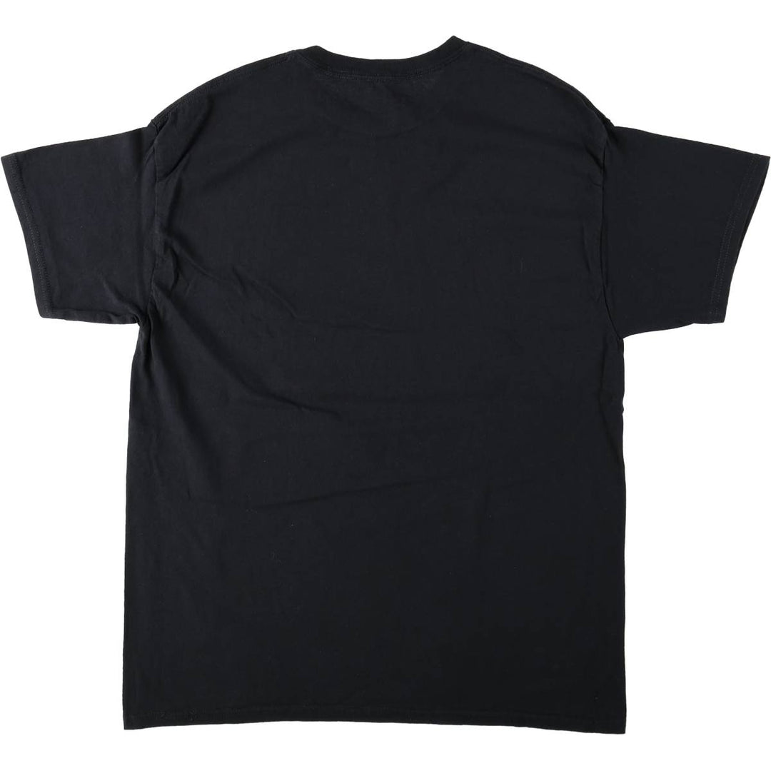 NIRVANA Nirvana Band T-shirt, Band T, Men's L size cotton black type Vintage Second Hand