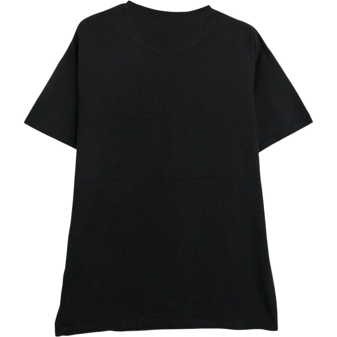THE BEATLES Band T-shirt, Men's M size cotton black type Vintage Second Hand