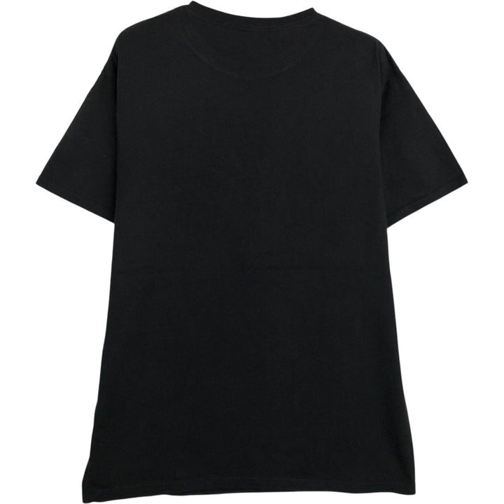THE BEATLES Band T-shirt, Men's M size cotton black type Vintage Second Hand