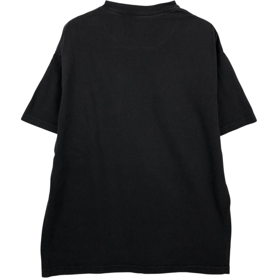 2pac rap t-shirt, men's size L unclear black type Vintage Second Hand