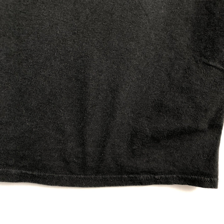 THE BEATLES Band T-shirt, Men's L size cotton black type Vintage Second Hand