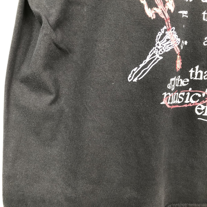 The Rolling Stones Band T-shirt, Men's XL cotton black type Vintage Second Hand