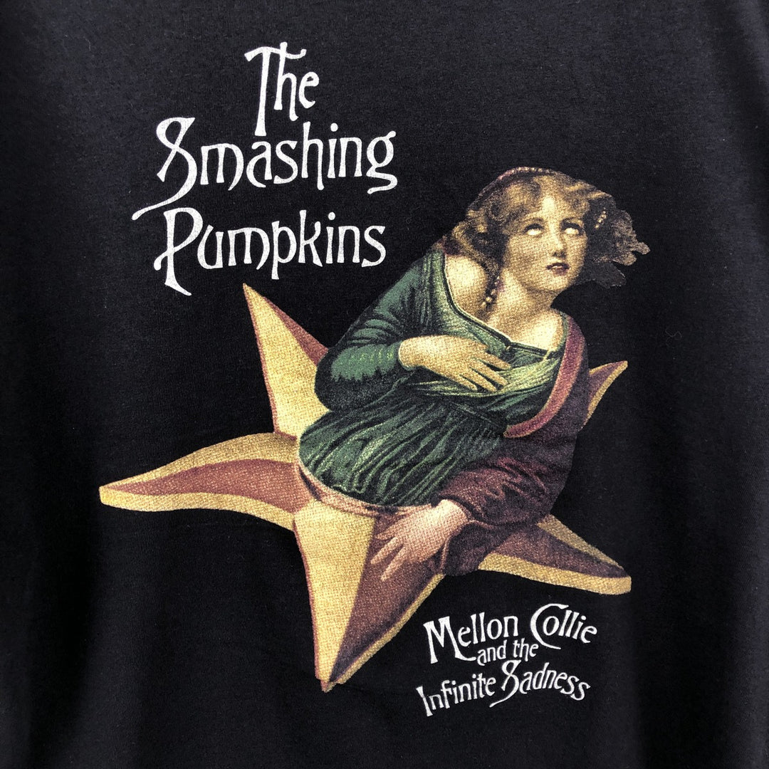 THE SMASHING PUMPKINS Rap T-Shirt (Men's XXL equivalent) cotton black type Vintage Second Hand
