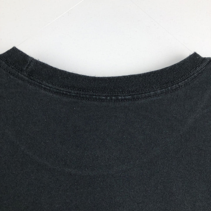 THE BEATLES Band T-shirt, Band T, Men's XL size cotton black type Vintage Second Hand