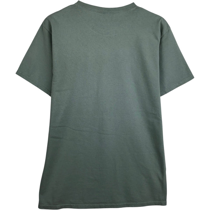 BILLIE EILISH Billie Eilish Band T-shirt Band T Men's M size cotton Blue type light blue Vintage Second Hand