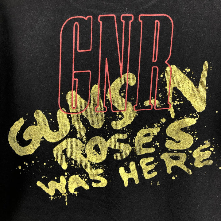 TULTEX GUNS N' ROSES Band T-Shirt (Men's Size L) cotton black type Vintage Second Hand