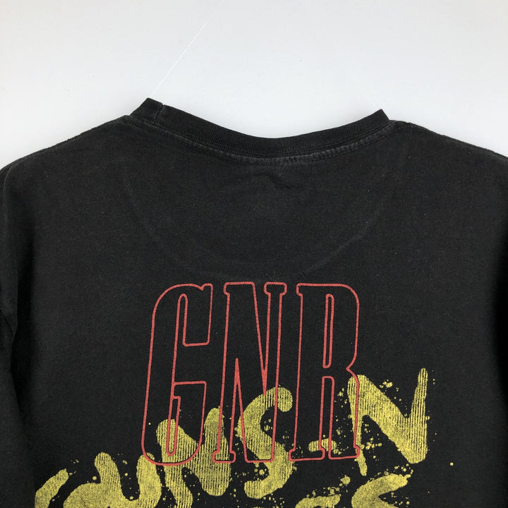TULTEX GUNS N' ROSES Band T-Shirt (Men's Size L) cotton black type Vintage Second Hand