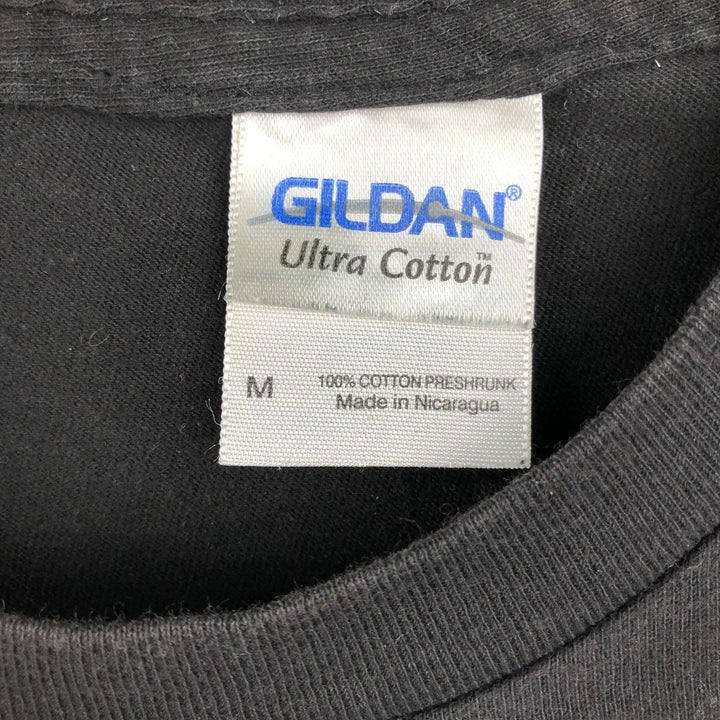 Gildan GREEN DAY Band T-Shirt, Men's Size Medium cotton black type Vintage Second Hand
