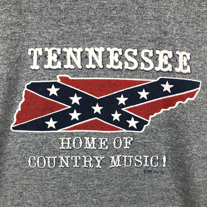 Sportswear Ringer T-Shirt, Made in USA, Men's Size L (approx.), Vintage polyester gray type Vintage Second Hand