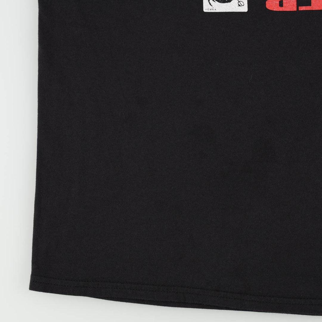 THE DARK KNIGHT Joker Movie T-Shirt (Men's XL equivalent) cotton black type Vintage Second Hand