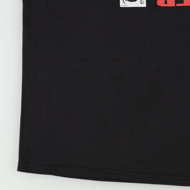THE DARK KNIGHT Joker Movie T-Shirt (Men's XL equivalent) cotton black type Vintage Second Hand