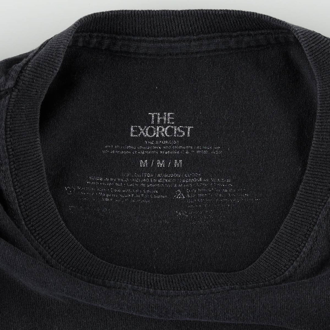 THE EXORCIST Movie T-shirt for men, size M cotton black type Vintage Second Hand