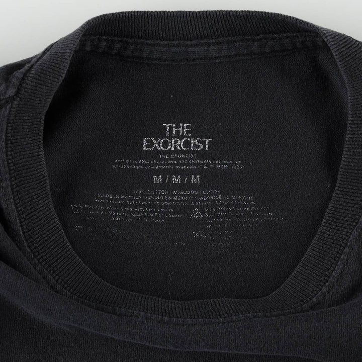 THE EXORCIST Movie T-shirt for men, size M cotton black type Vintage Second Hand