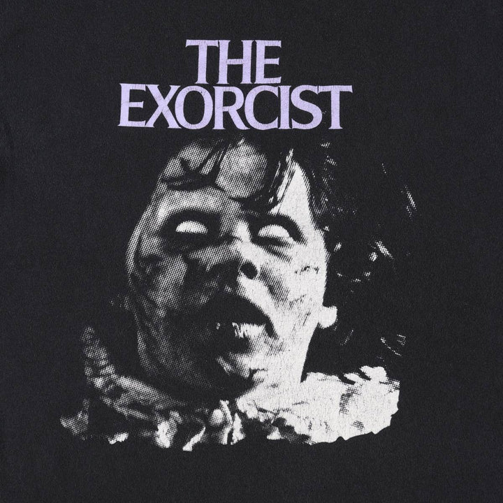 THE EXORCIST Movie T-shirt for men, size M cotton black type Vintage Second Hand