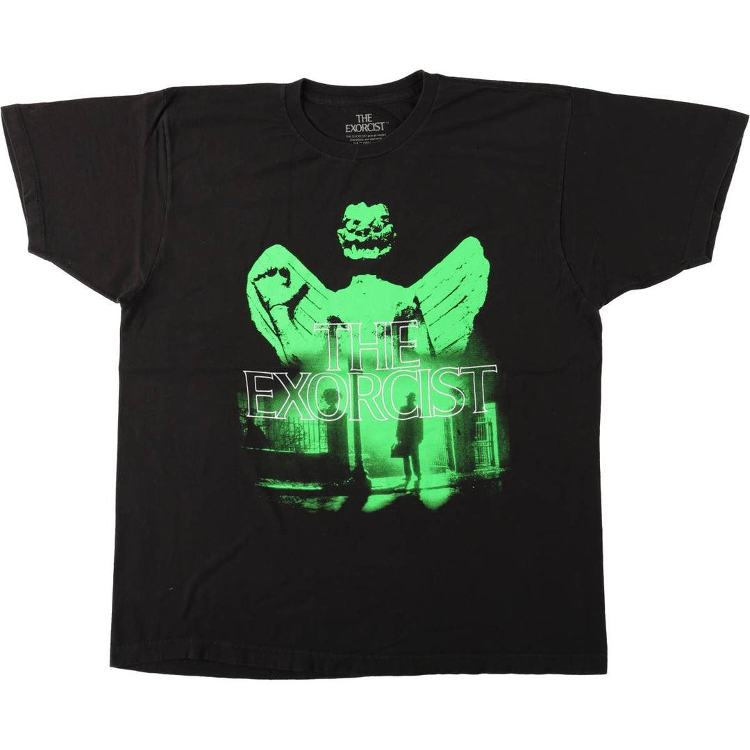 THE EXORCIST Movie T-Shirt (Men's XL equivalent) cotton black type Vintage Second Hand