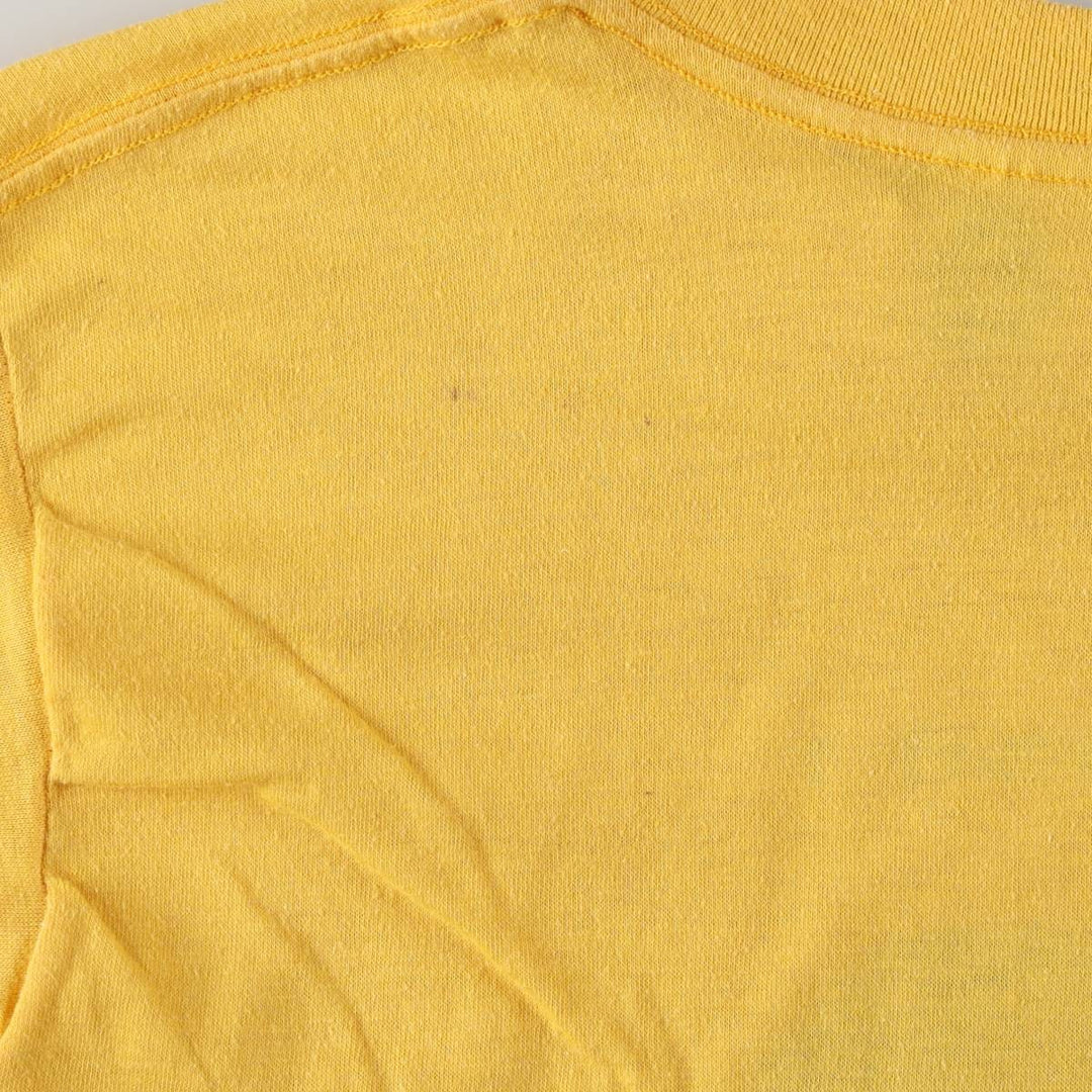 80'S BANTAM ROTTWEILER Rottweiler Dog Print Animal T-Shirt, Made in USA, Men's Size M (Equivalent), Vintage cotton yellow type Vintage Second Hand